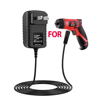 AC/DC Adapter For NoCry NCS-10NM NCCES 7.2V Grade Cordless Electric Screwdriver