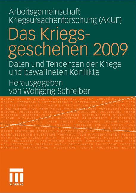 Das Kriegsgeschehen 2009 | Buch | 9783531184357