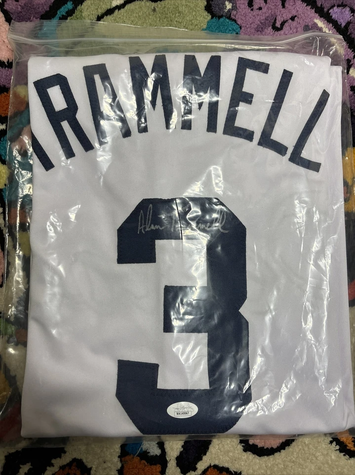 Alan Trammell Signed Detroit Tigers White Jersey (JSA COA) Shortstop 1977-1996 - Image 3 of 4