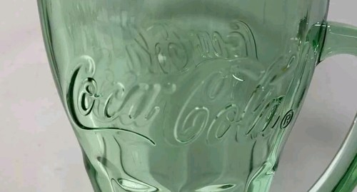 Coca-Cola Green Glass Handled Glasses, 14oz, Set of 4 - Picture 5 of 6