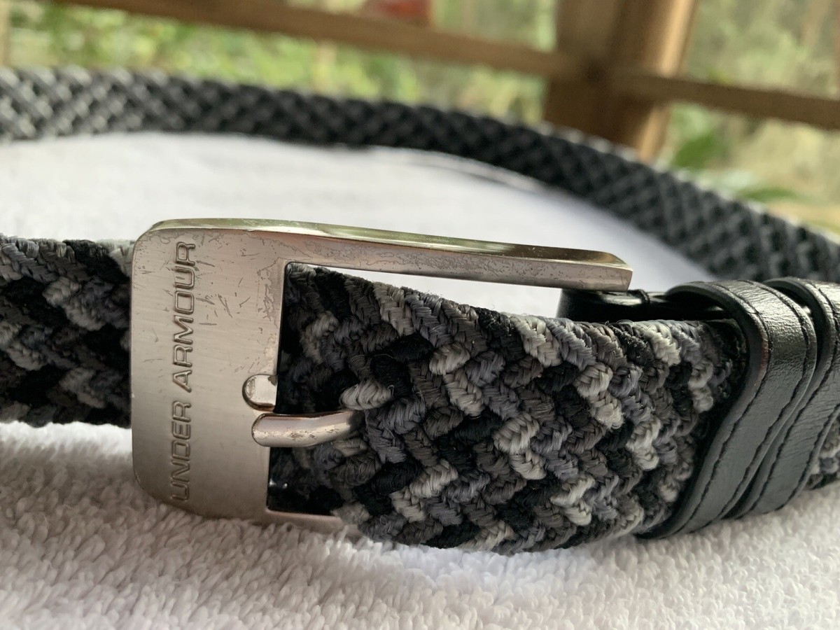 under armour leather golf belt