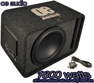 amplified subwoofer box