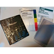 Classeur + 5 Intercalaires + 10 pochettes plastiques. ASA 7-Ring Approch Plate