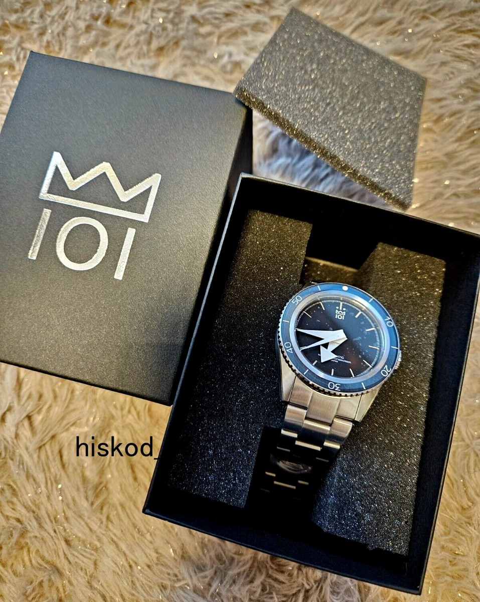 HYAKUICHI 101 No.10 Diver's Watch Black Automatic Stainless