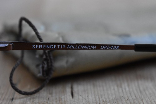 Serengeti Millennium DR5498 Vintage Sunglasses Rose Gold Frame Aviator Glasses - Picture 6 of 7