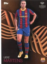 2021 Topps UEFA Women Champions Knockout Lieke Martens #1/5 Barcelona