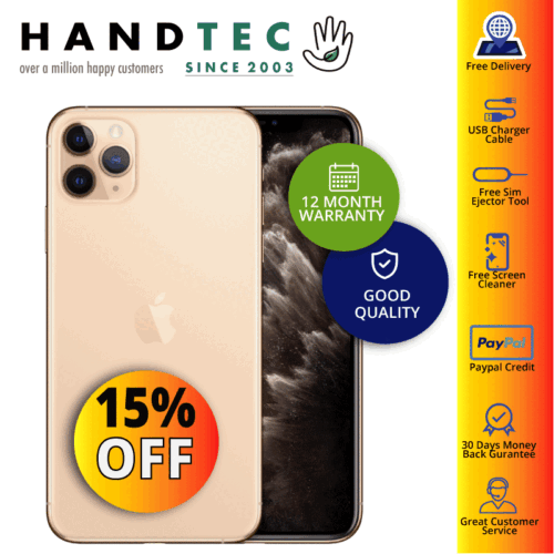 Apple iPhone 11 Pro Max 64GB 256GB 512GB, All Colours - 15% EXTRA OFF - GOOD B+ - Picture 4 of 5