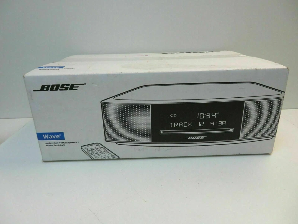 Bose Wave IV Music Sound System CD MP3 Player AM & FM Radio Tuner Espresso Black - Image 2 of 4