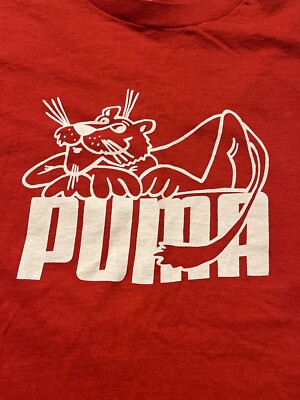 OLD PUMA 80s ロングtシャツ OLD PUMA 80s ロングtシャツ
