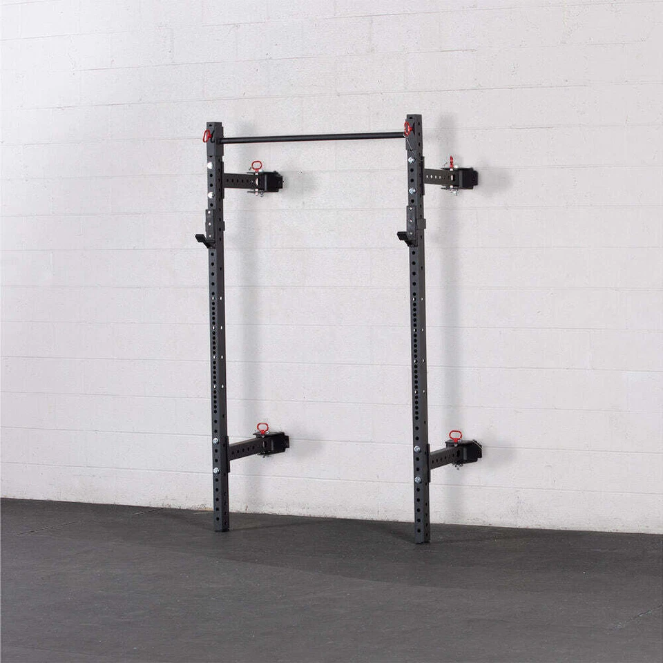 Titan Fitness T-3 Series 82 polegadas rack elétrico dobrável de parede, economia de espaço - Imagem 4 de 4