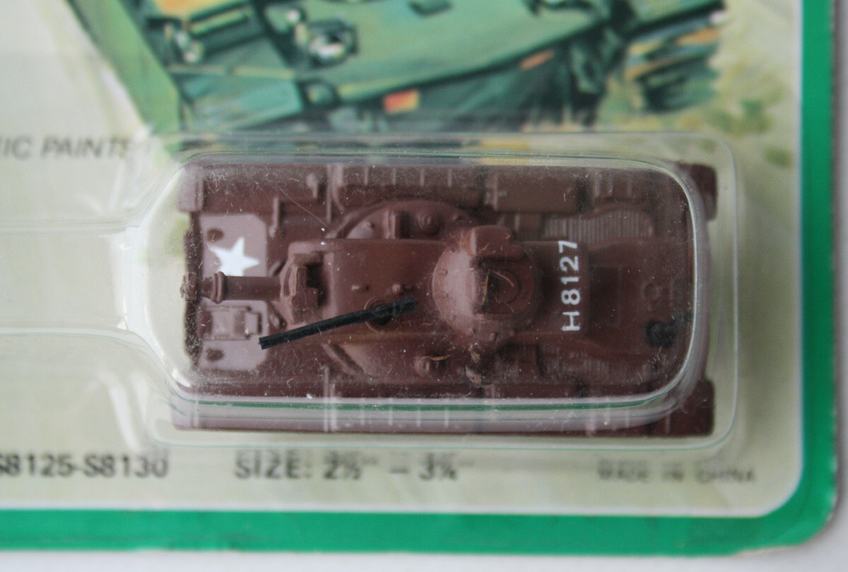 VINTAGE 80'S USA M-60A2 ARMY TANK H8127 DIE CAST FREE WHEEL SUMMER