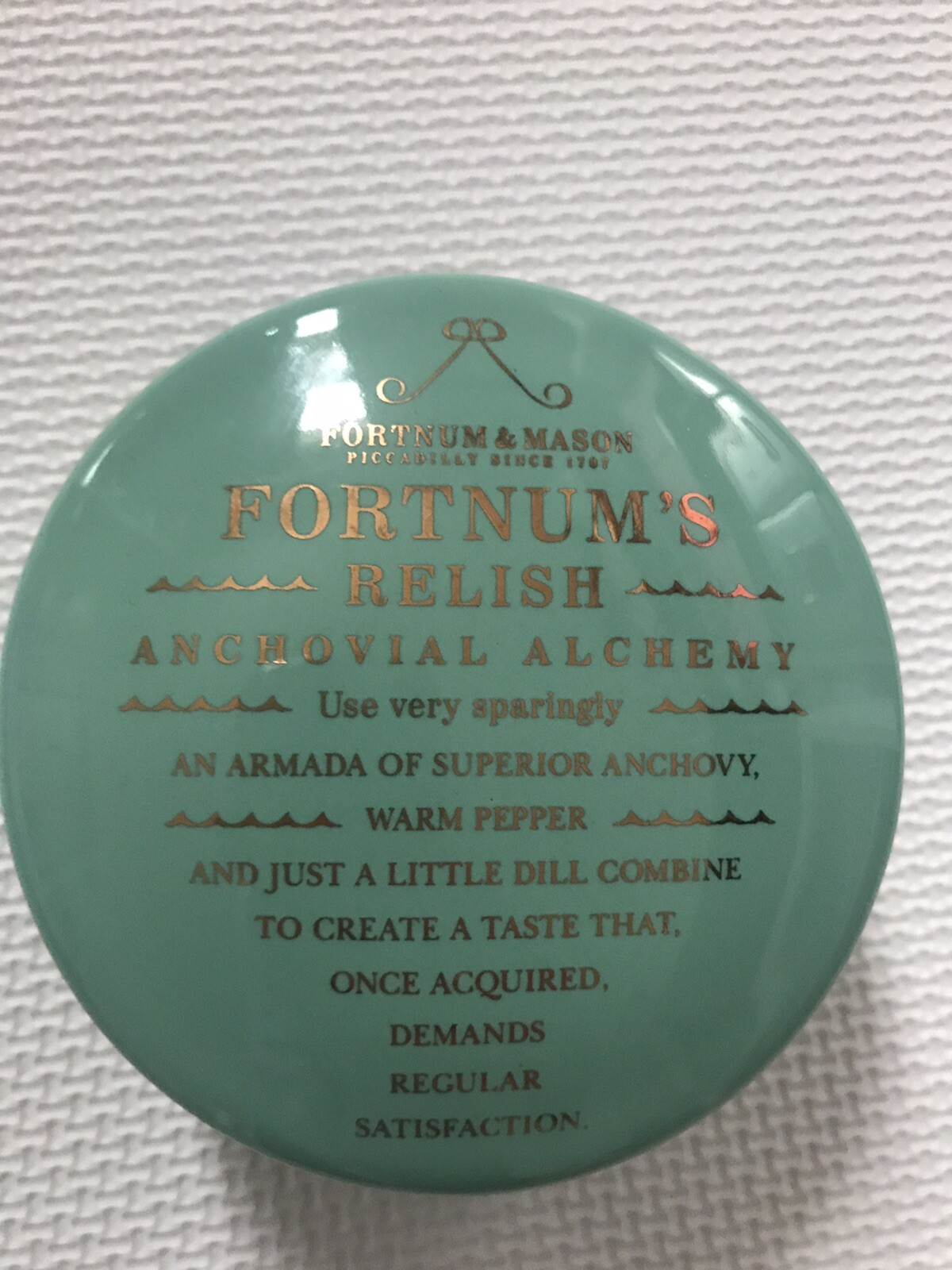 Fortnum & Mason Relish Pot eBay