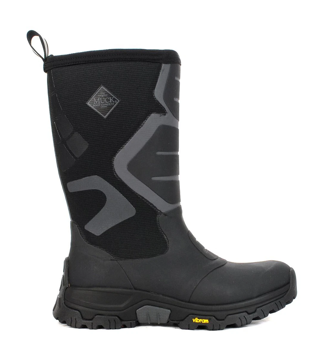 Muck Boots Men s Apex Pro Vibram Arctic Grip Black All Terrain