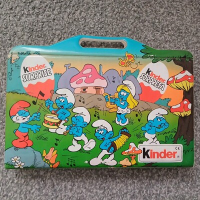 Die Schlümpfe Vintage Kinder Überraschungsei Spielzeug Diorama selten 1990