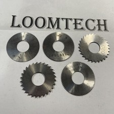 (5) Screw Slotting Jewelers Saw 1” .008-.016-.018-.020-.030 X 3/8” Bore B21