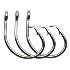 39960 Tuna Circle Fishing Hook Stainless Steel Big Game Saltwater Hook 8/0-28/0