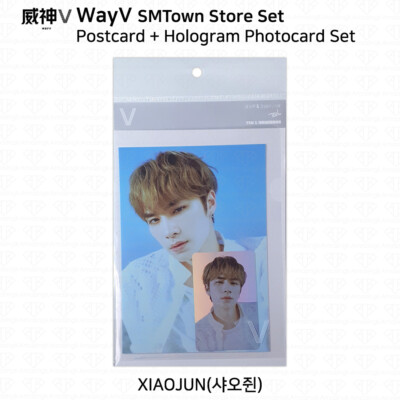 NCT WayV SM Town Store Official Goods Postcard Hologram Photocard