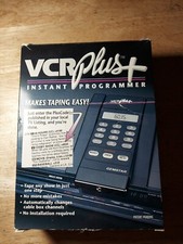Vintage VCR Plus Instant Programmer Gemstar New  Complete Open Box Item