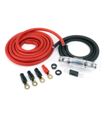 KnuKonceptz Complete TRUE 0 Gauge Kolossus Oxygen Free Copper Amp Kit OFC