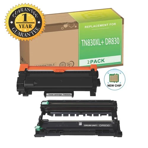 TN830XL Toner & DR830 Drum Super Saver Combo Fits Brother MFC-L2760DW HL-L2405DW
