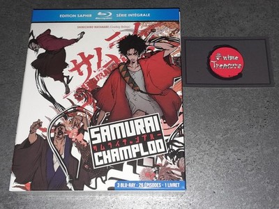 3er Set BLU RAY Anime Manga: SAMURAI CHAMPLOO Full Edition Saphir dybex