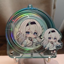 Official Honkai: Star Rail Avatar Frame Acrylic Storage Badge Cover Firefly