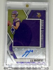 2024 Panini Phoenix #RS-JMY J.J. MCCARTHY Rookie Silhouettes #/99 PATCH AUTO