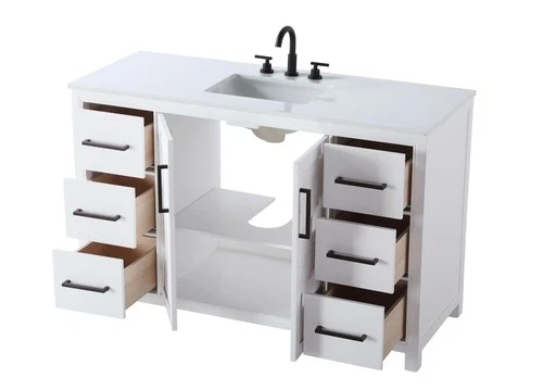 Elegant Lighting VF29554 Alina 54" - Wood - Picture 6 of 12