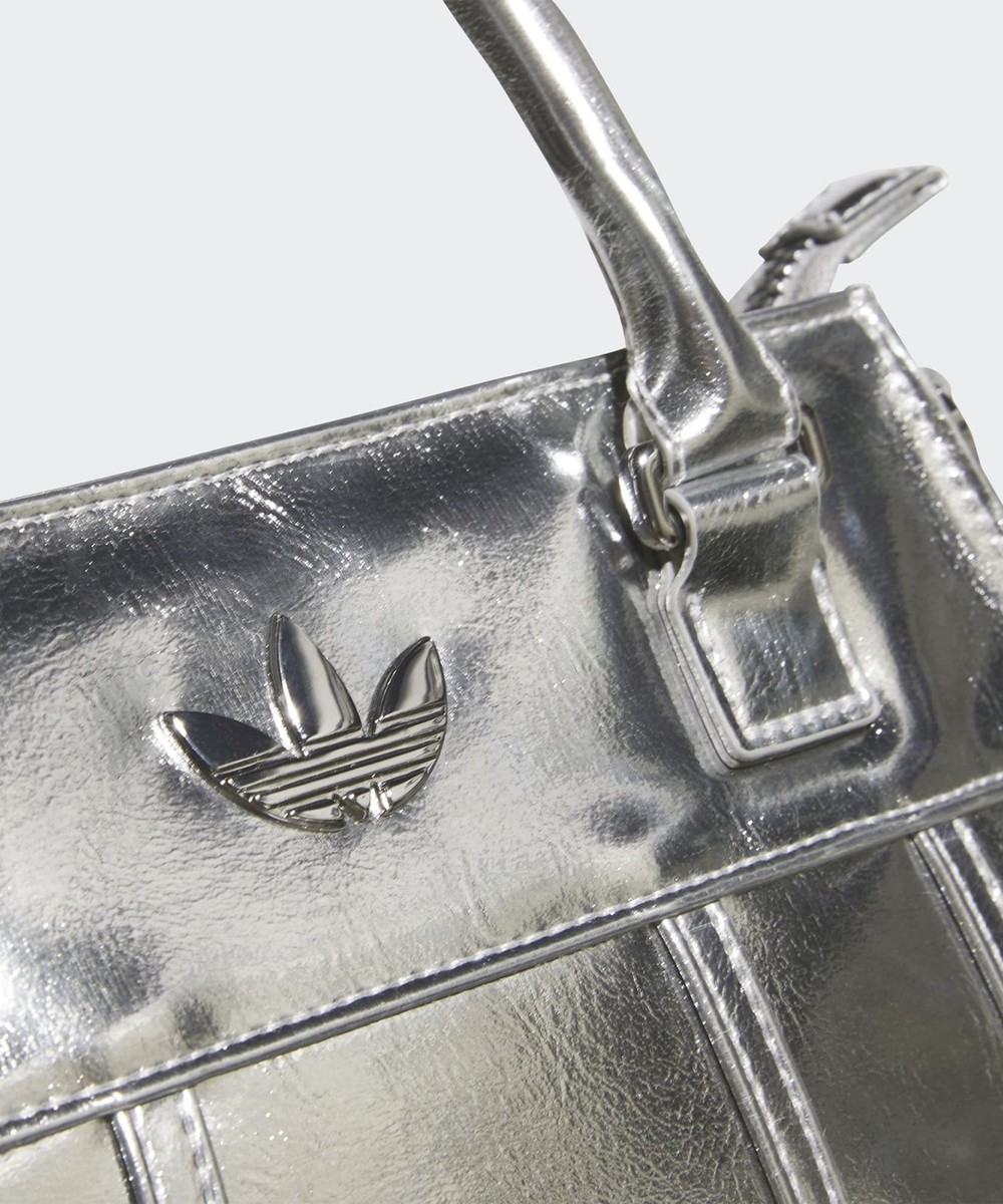 ★adidas★ Airliner Handle Bag Silver JP0405 adidas] Airliner handle bag JP0405 Silver | eBay