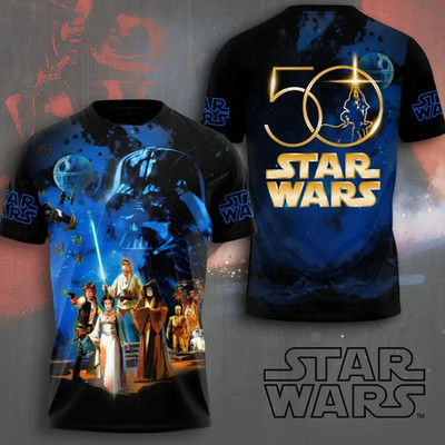 Star Wars 50th Anniversary 3D Apparel Shirt Unisex S-5XL C100