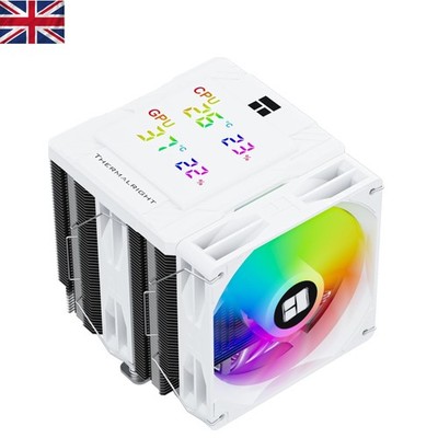 Peerless Assassin 120 Digital ARGB White CPU Kühler - Dual Tower Dual Lüfter