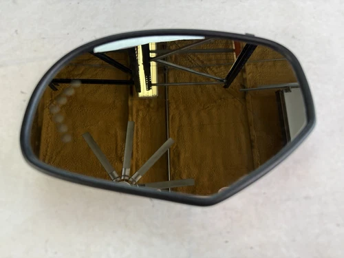 2007 2008 Cadillac Escalade OEM Left Driver Heat Auto DIM Mirror Glass