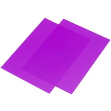 Gel Light Filter Purple Transparent Lighting Gel Filter 11x8.5 Inch Pack of 10