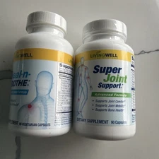 Livingwell Nutraceuticals Super Joint Support + Heal-N-Soothe - Exp 2028