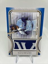 2022 Topps Definitive Collection Jumbo Relic Collection Teoscar Hernandez /30 SP