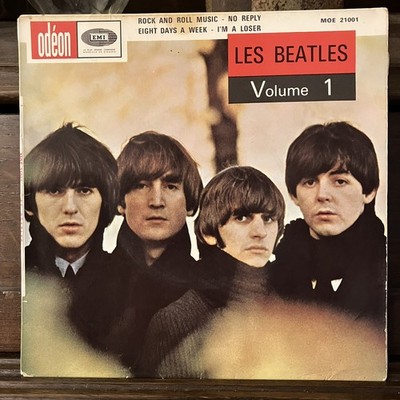 The Beatles - Volume 1 Ticket To Ride - EP 4 Titel MOE 21003 1966
