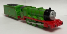 Thomas Trackmaster MOTORIZED TALKING HENRY  TENDER Train Tested EUC 2010