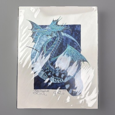 REDUCED Amy Brown Print - Moon Dragon II - OUT OF PRINT - NEW  81/2'' x 11''