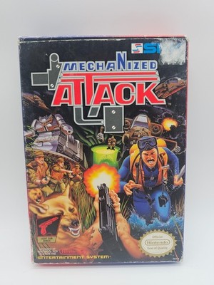 Mechanized Attack Nintendo Entertainment System NES SNK 1990 CIB COMPLETE