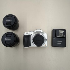 Panasonic Lumix DMC-G5W Mirrorless Camera Kit 16MP w/ 2 Lens, SDXC New From Japa
