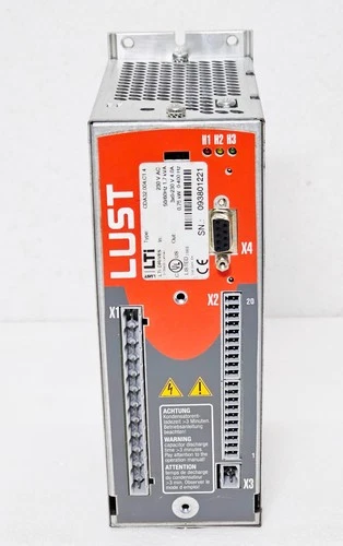 LUST LTi CDA32.004,C1.4 SERVO DRIVE 50/60Hz 0.75kW (MINT CONDITION)