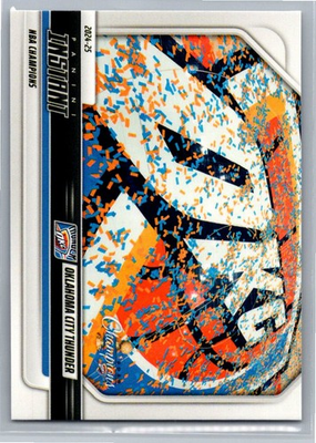 #ad 2025 Panini NBA Champions Oklahoma City Thunder #28 Floor Confetti $3.49