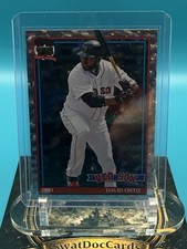 2026 Topps Series 1 Retro 1991 Silver Crackle Foil #T91-15 David Ortiz Red Sox
