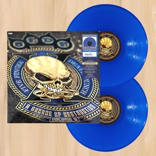 BLUE VINYL---- FIVE FINGER DEATH PUNCH A Decade of Destruction, Vol. 2 LP  VG+