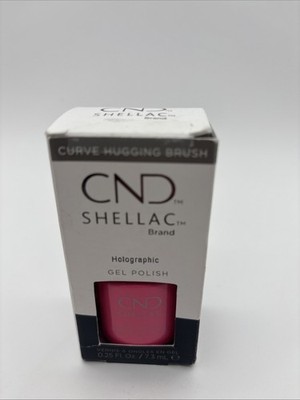 CND SHELLAC BRAND ( GET THAT GOLD ) GEL NAIL POLISH 7.3ML Boxed  Neu  