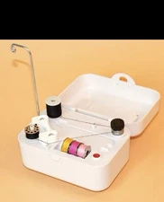 110V/220V Automatic Bobbin Winder&Thread Stand Fit 1/4"(6mm) Center Hole Bobbins