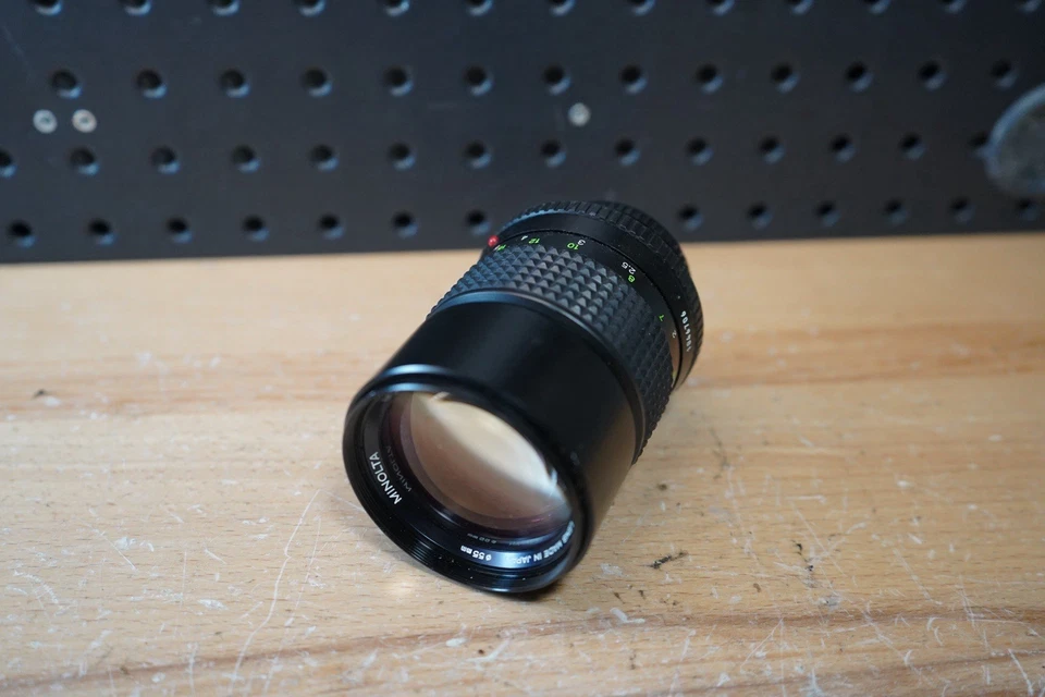 Lente Tele Rokkor X (N) Minolta MD 135 mm f2,8 Foto 2 de 4