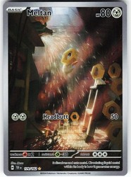 Meltan 179/162 Illustration Rare Temporal Forces
