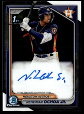 2024 Bowman Chrome Prospect 1st Auto Nehomar Ochoa Jr. #CPA-NOC