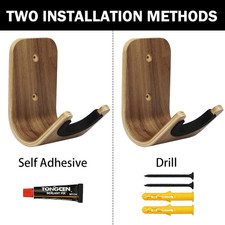 Supporto Per Chitarra A Parete Pro Hang Prime - Bloccaggio Automatico, Gomma Protettiva - Foto 3